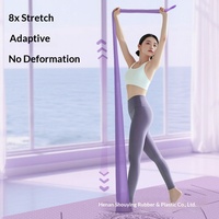 Bandas de Resistencia Medias para Yoga, Fitness y Danza, Material de Látex, Alta Elasticidad, Correas de Ejercicio, Múltiples Tamaños