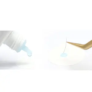 Koreaanse Professionele Langdurige Wimper Clear Adhesive Ontwerp Voor Gekleurde Wimper Extension Clear Lijm