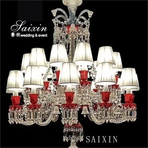 Personnaliser en usine lustre en cristal <span class=keywords><strong>Baccara</strong></span> de haute qualité pour la maison et événements - Product Image 4