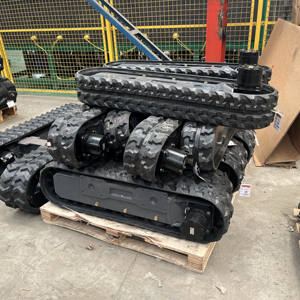 Piste en caoutchouc de construction 450x86x55 pour chenille Durable d'excavatrice et pièces de machines de construction de châssis de voie en caoutchouc - Product Image 6