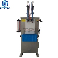LT-NFSY2 Double têtes acide cuvette de toilette nettoyant javel liquide remplisseur Anti Corrosion liquide bouteilles Machine de remplissage