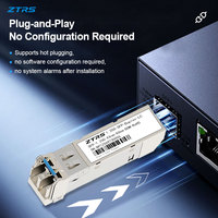 Module Fibre Optique SFP Gigabit 1.25G Compatible OEM ZTRS 850nm 550m SX MMF pour Réseau Local de Centre de Données