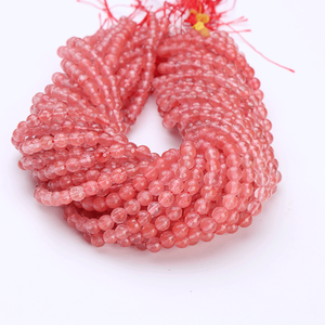 Wholesale 2022 Gemstone Beads High Quality AAA Grade Sapphire Ruby Cat's Eye Blue Green Red & Green 8mm Brilliant Cut Stone - Product Image 4