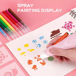 Nouveau stylo à <span class=keywords><strong>aquarelle</strong></span> lavable <span class=keywords><strong>pour</strong></span> enfants, stylo 3D, stylo pulvérisateur DIY, outil de <span class=keywords><strong>dessin</strong></span> électrique <span class=keywords><strong>pour</strong></span> peinture créative - Product Image 5