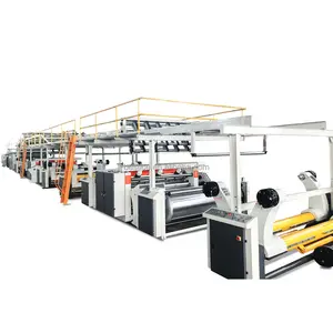 Mesin Pembuat Kotak Karton Pabrik Produksi Karton Bergelombang 3 5 7 Ply Kecepatan Tinggi Sepenuhnya Otomatis