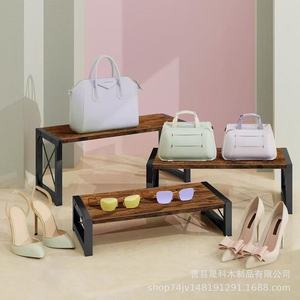 Wooden Dessert Rack <b>3</b> <b>Tier</b> <b>Cake</b> Display <b>Stand</b> For Wedding Party Food Serving Tray Rectangle Durable Storage Rack - Product Image 2