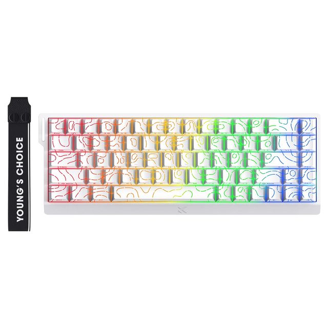 OEM ODM ACE 68 60 Mechanical Gaming Keyboard Wired Rapid Trigger Hall Effect Keyboard Magnetic Switch Adjustable Actuation 8000H