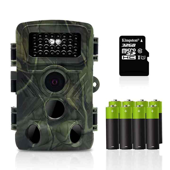 PR1000 36MP HD 1080P Infrared Wildlife Hunting Camera Trail