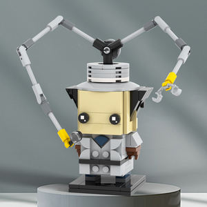 MOC7165 Inspector Gadget Série d'animation japonaise Cadeaux pour garçons Collection Blocs de construction DIY Jouets éducatifs Anime Enfants - Product Image 6
