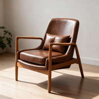 Fauteuil d'appoint de luxe léger avec dossier, chaise de coiffeuse pour chambre à coucher, chaise de bureau de loisirs de style nordique pour salon