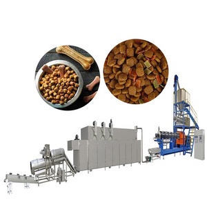 מכונת ייצור אוטומטית למזון לחיות מחמד עם תו תקן CE, קו ייצור מלא למזון לכלבים וחתולים - Product Image 4