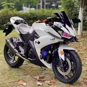 Kawasaki Ninja 400cc Sport <span class=keywords><strong>Roadster</strong></span> Street <span class=keywords><strong>Moto</strong></span> à essence d'occasion Sportbike 72v Électrique Horizon Party Competition - Product Image 1