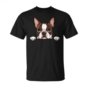 Camiseta con diseño de cachorro de Boston Terrier para amantes de los perros - Product Image 2