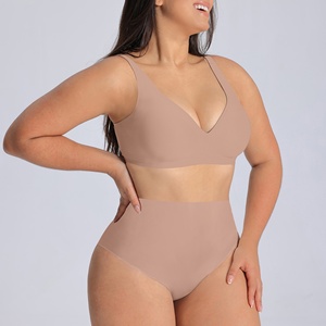Sujetadores push-up sin aros de la marca Lulu, estilo europeo americano, tallas grandes, sin costuras, para bebés, con copa triangular. - Product Image 5