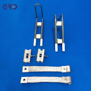 Riscaldatore MoSi2 Tipo 1800 per Sinterizzazione di Cristalli di Zaffiro e Utensili per Materiali Avanzati con Campo Termico Stabile e Doppia Curvatura a L - Product Image 4