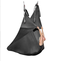 Yueda 5* 2,8 Meter Breite Hochwertiges Nylon Anti-Rutsch Flugyoga-Bett Low Stretch Aerial Yoga Hängematte Set
