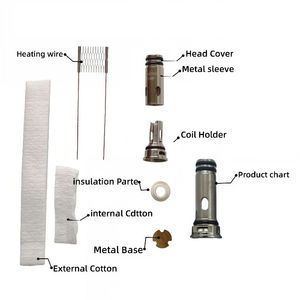 电子设备用纳米线圈通用配件 0.5/1.0欧姆替换网状线圈 全套硬件组件 - Product Image 5