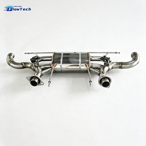 ระบบท่อไอเสียแบบวาล์วพร้อมดาวน์ไปป์สำหรับ Aston Martin DB11 5.2L V12 AE31 เชื่อมแบบ TIG ติดตั้งได้โดยตรง พร้อมขัดเงา - Product Image 6