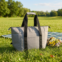 Nouvelle Arrivée des Fabricants : Sac Isotherme Pliant pour Pique-nique, Grande Capacité 20 000, Glacière Portable d'Extérieur en Tissu Oxford