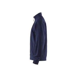 BLAKLADER - 337111588900XL Sweat avec zip intégral Bleu marine-EAN 7330509465899 WORK HOODIES - Product Image 4