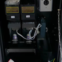 Accepteur de billets tenture murale machine à changer les pièces pour lieu public