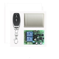 AC110V-220V deux récepteurs de commutateur de télécommande sans fil Module de commande d'éclairage intelligent 433Mhz