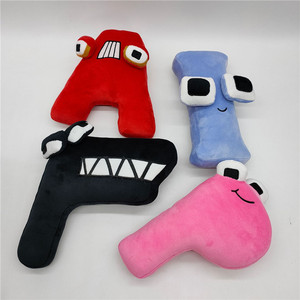 Nuevo Almohadón con Letras Magnéticas del Alfabeto de la A a la Z, Educativo e Interactivo para Niños, Relleno de Algodón PP, Juguetes de Peluche Baby Lore - Product Image 2