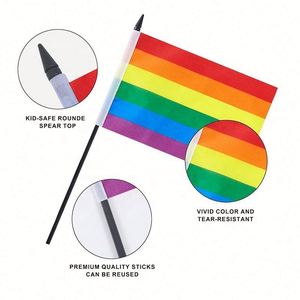 Bandera de Escritorio Personalizada con Logotipo Impreso, Doble Cara, Estilo Bandera Nacional, para Publicidad, Venta al Por Mayor - Product Image 3