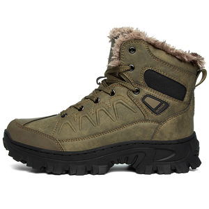 Bottes de <span class=keywords><strong>randonnée</strong></span> en plein air pour hommes automne hiver chaussures de sport en gros transfrontalières bottes de <span class=keywords><strong>neige</strong></span> chaudes - Product Image 2