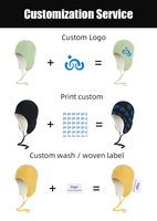 Bonnet unisexe en polaire double face avec cache-oreilles, coupe-vent, chaud, pour sports de plein air, ski, cyclisme, avec sangle de menton réglable