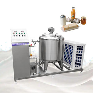 Máquina industrial para hacer leche, enfriador pasteurizador de 500 litros, tanque de leche de 500ltr, Mini pasteurizador, tanque de enfriamiento de leche - Product Image 1