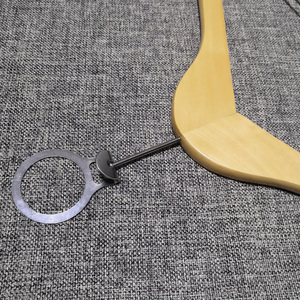 Bán buôn khách sạn sang trọng áo móc khách sạn chống trộm quần áo móc áo với clip - Product Image 3