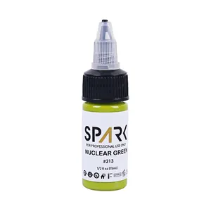 스파크 0.5 OZ 15 ML 유기농 무독성 PMU 화장품 비건 임시 원래 영구 안료 문신 잉크