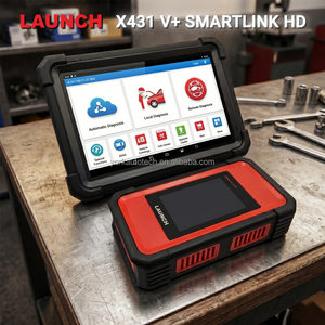 Herramienta Profesional para Camiones Pesados X431 V+ SmartLink, Codificación OBD2 de 24 V, Sistema Completo, Pantalla FHD de 10.1 Pulgadas - Product Image 1