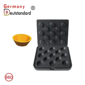 Germany Deutstandard NP-860 Round 68/42 mm 13 Hole Plain Mini Tart Maker Cheese Tartlet Making Machine