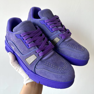 Zapatos Deportivos de Cuero Genuino de Alta Calidad para Hombre y Mujer, Estilo Casual de Skateboard, Zapatos para Caminar - Product Image 5