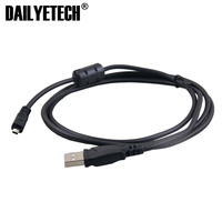Dailyetech 1,5 m cámara Digital Cable USB de datos Cable para Nikon Coolpix L19 L20 L100 S620 S6000 S6100 S620 UC-E6