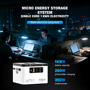 Station d'alimentation portable <span class=keywords><strong>pour</strong></span> <span class=keywords><strong>camping</strong></span>-<span class=keywords><strong>car</strong></span> RV 300W avec charge <span class=keywords><strong>solaire</strong></span> MPPT et stockage d'énergie de grande capacité - Product Image 5