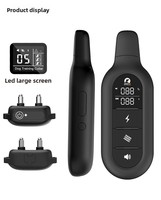 Collar de Adiestramiento para Perros a Distancia, Resistente al Agua IP67, con Vibración, Sonido y 3 Modos, Antiladridos, Corrector de Comportamiento para Mascotas