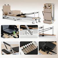 PLT-Pilates Reformer Machine Spring Belt Hook Handle Pad Accessory Home Exercise Polyester