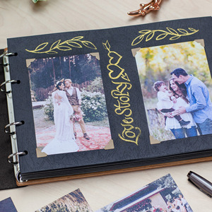 Album di foto di prodotti <span class=keywords><strong>in</strong></span> legno all'ingrosso Scrapbook di viaggio <span class=keywords><strong>in</strong></span> <span class=keywords><strong>vendita</strong></span> - Product Image 5