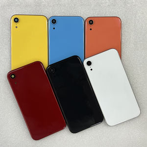 Remplacement de coque arrière de téléphone de haute qualité pour Iphone Xr 8 iphone 8plus <span class=keywords><strong>SE</strong></span> 2020 boîtier arrière en verre avec clé latérale de plateau de carte - Product Image 1