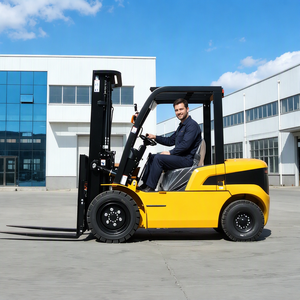 Chariot élévateur à gaz économique de 3,5 tonnes avec mât triplex - Product Image 1