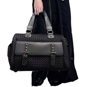 Nouveau Sac Seau Designer 2026 Style Bohème Vintage avec Perles en Bois et Deux Bretelles - Product Image 1