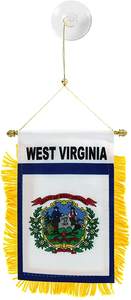 批发3x5ft英尺聚酯库存定制美国西弗吉尼亚州国旗 - Product Image 6