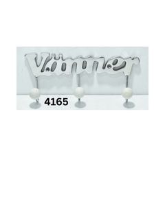 Premium Metal vämer <b>Wall</b> Hook <b>Rack</b> with Ceramic Knobs Decorative <b>Wall</b> Mounted <b>Coat</b> Keys & Accessories Holder Available for Sale - Product Image 3