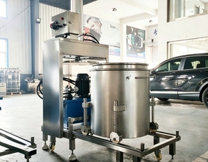 Máquina Exprimidora de Jugo de Frutas Industrial Hidráulica de Acero Inoxidable con Capacidad de 200 Kg y Sistema de Elevación - Product Image 3