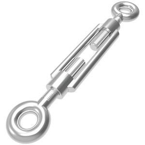 Usine personnaliser oeil crochet ouvert corps tendeur type européen en acier inoxydable tendeurs pour câble/<span class=keywords><strong>bateau</strong></span>/meubles en bois - Product Image 1