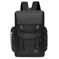 Sac à dos grande capacité pour homme, style urbain, pour lycéens, version coréenne, sac à dos de loisirs et de voyage pour hommes