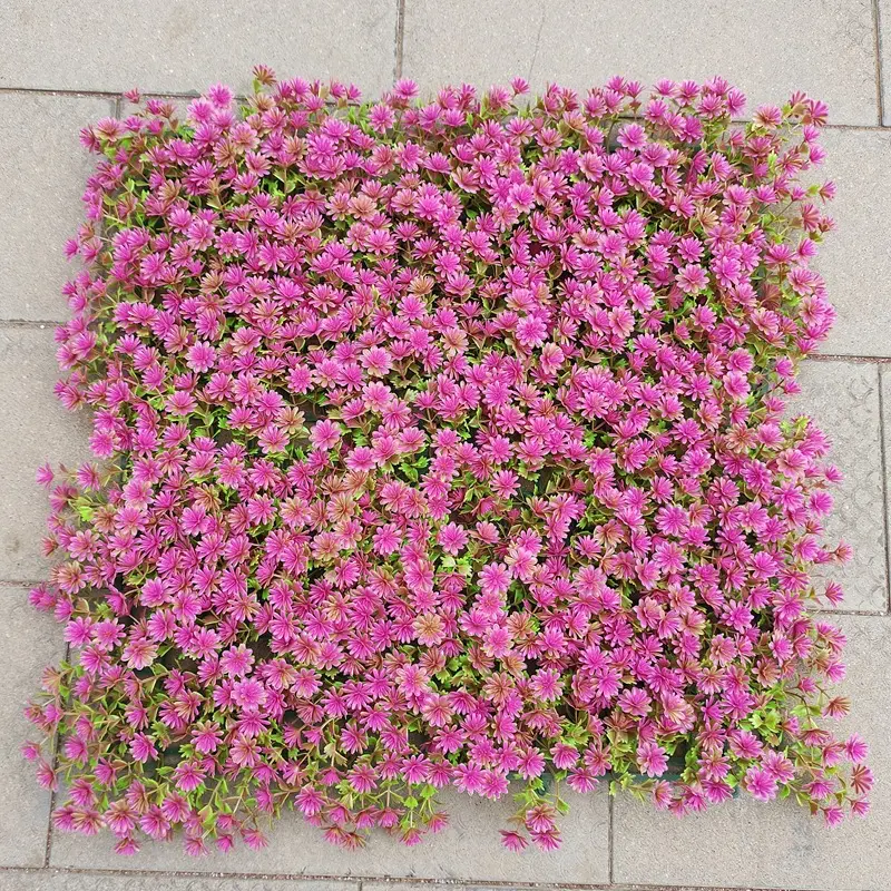 Artificial Sun Protection Anti-Uv Lawn Green Wall Decoration Plant Plastic Decoration Fake Simulation Plant Lawn